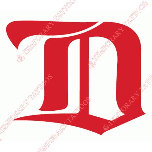 Detroit Red Wings Customize Temporary Tattoos Stickers NO.144